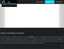 Tablet Screenshot of biobronze.com